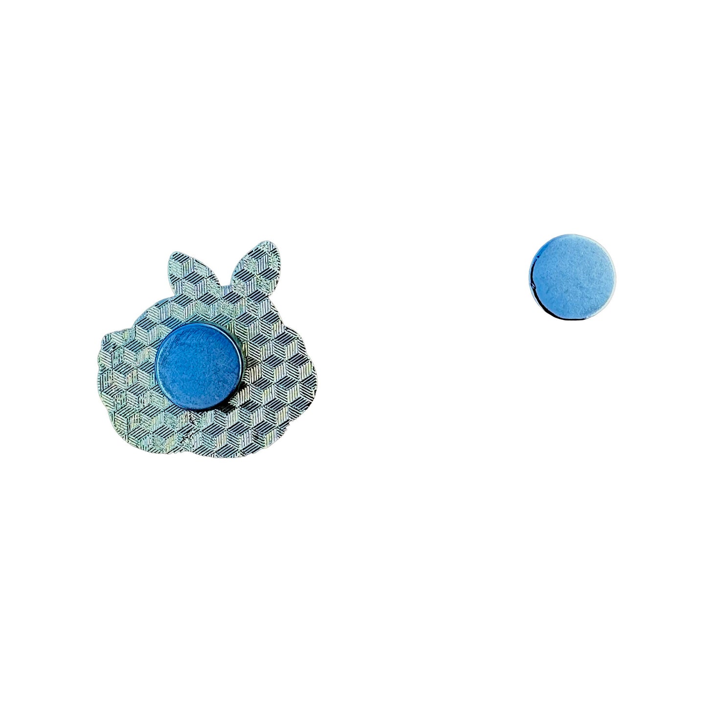 Bunny Rabbit Enamel Needle Minder
