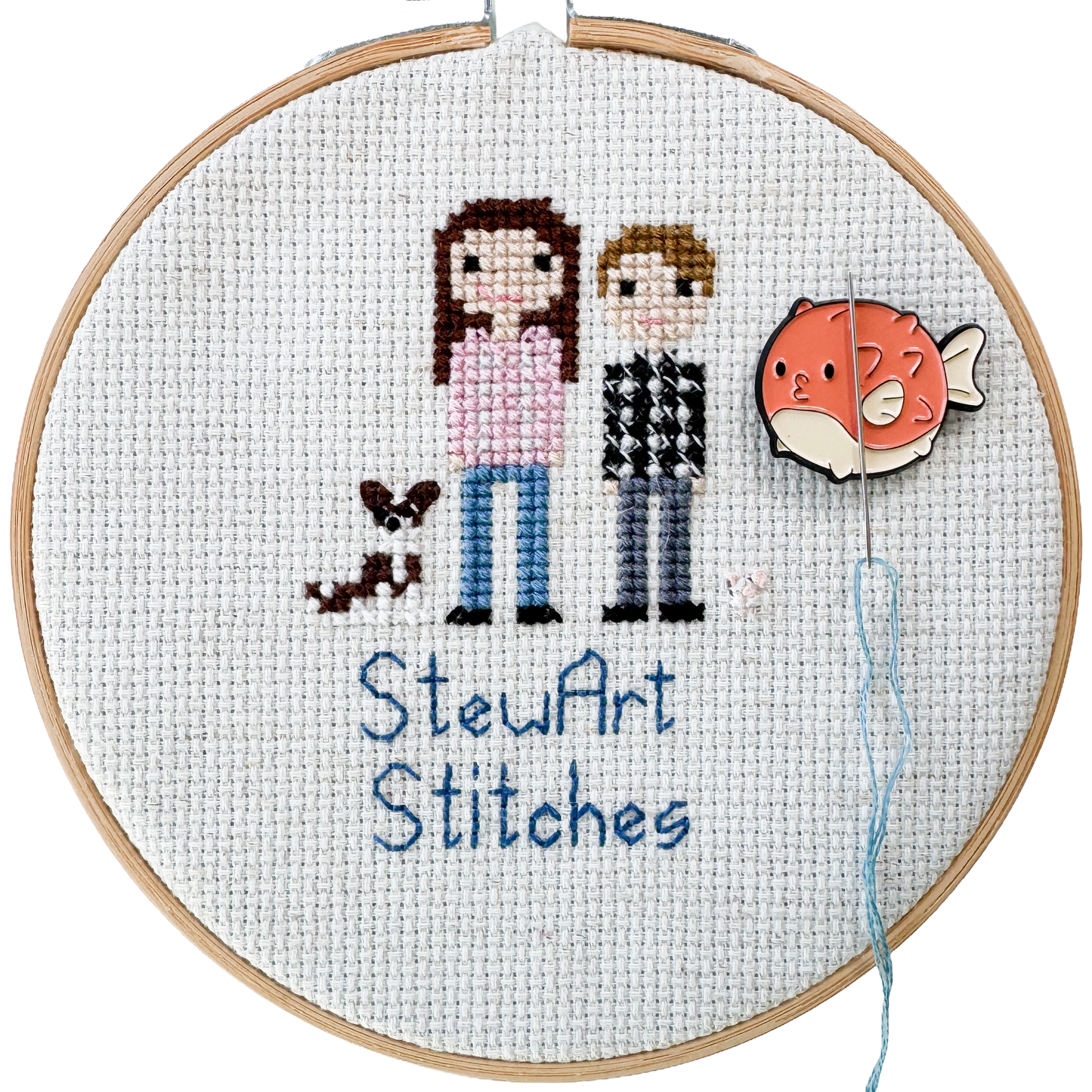 blow fish magnetic needle minder