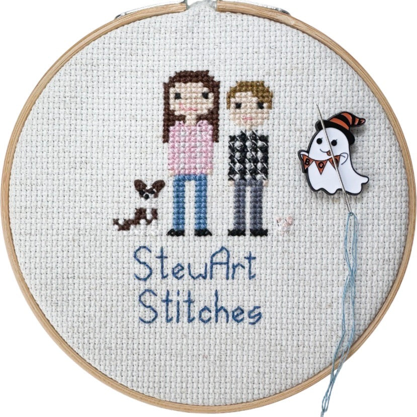 ghost magnetic enamel needle minder