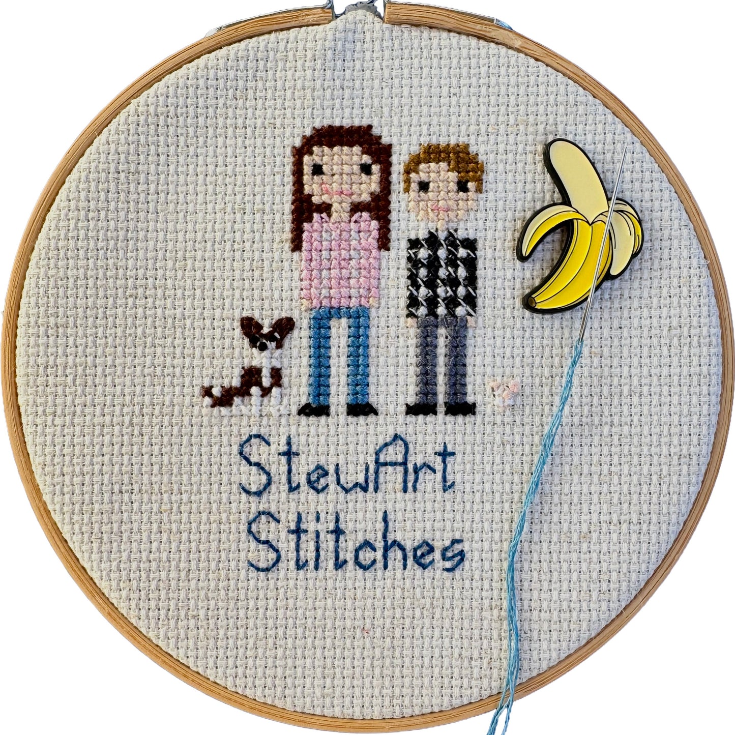 Banana Enamel Needle Minder
