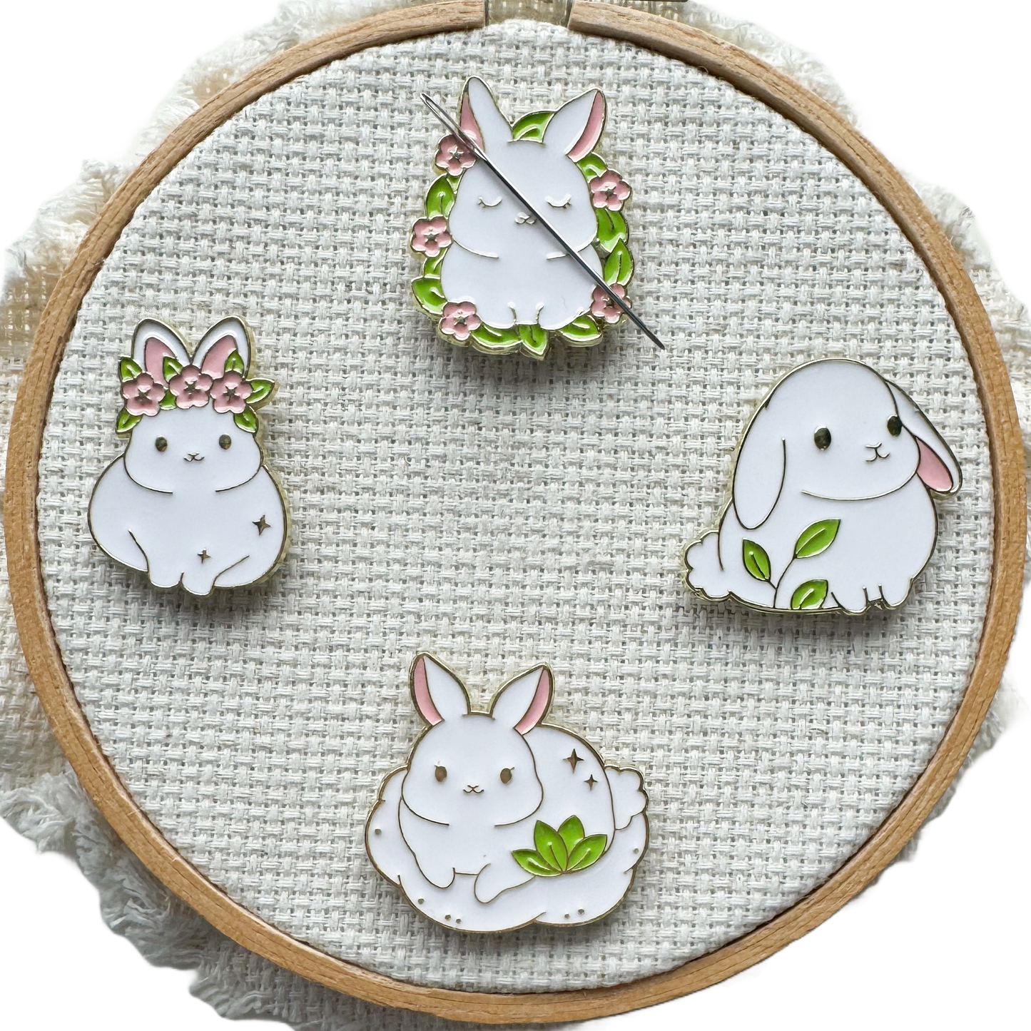 Bunny Rabbit Needle Minder 