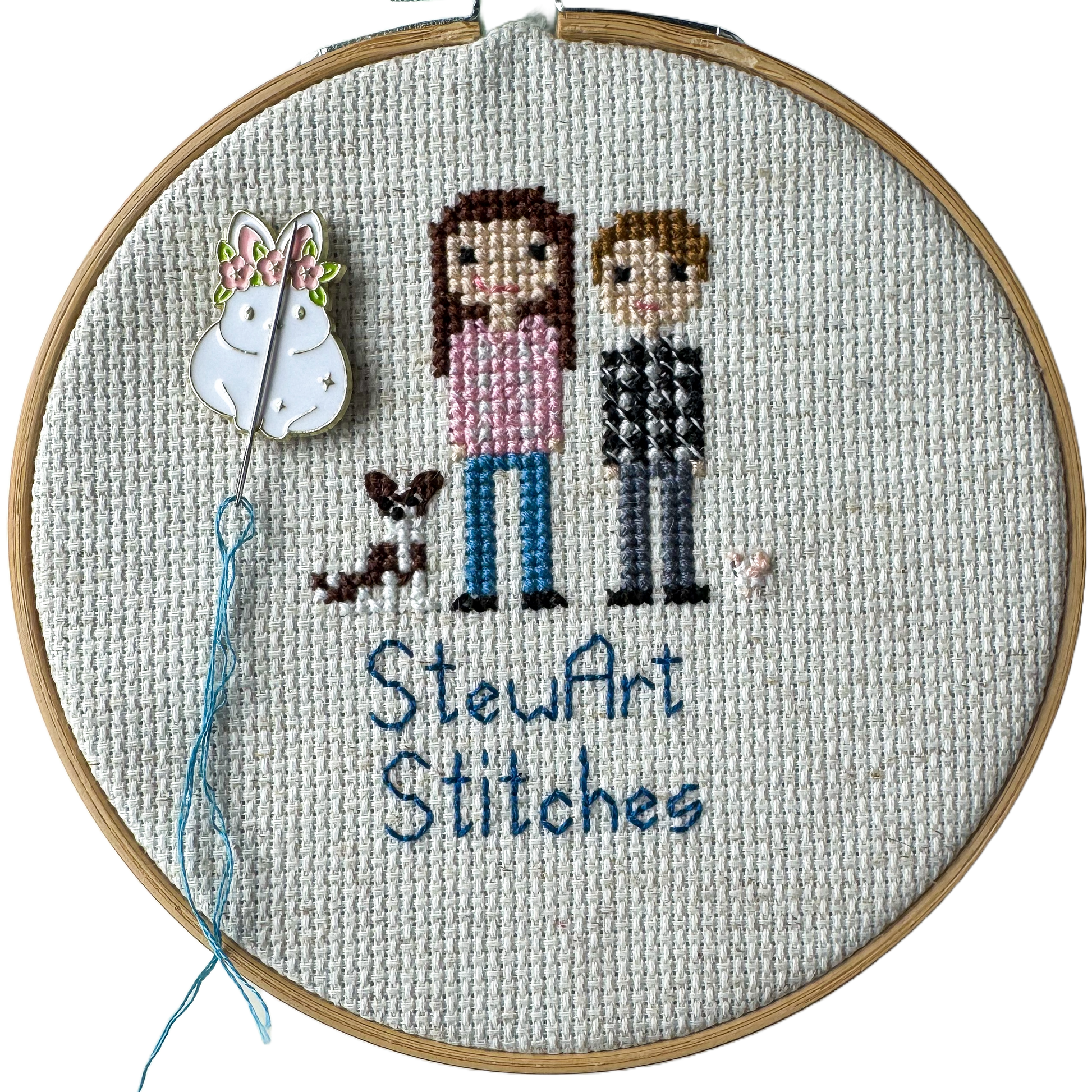 Bunny Rabbit Needle Minder 