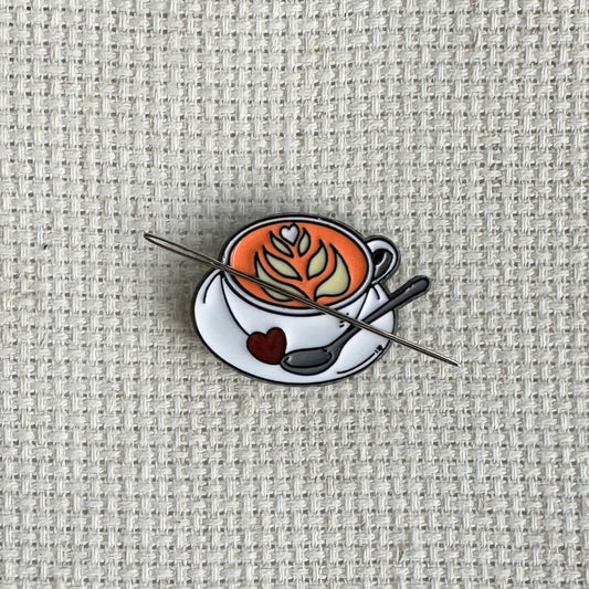 Coffee Magnetic Magnetic Enamel Needle Minder