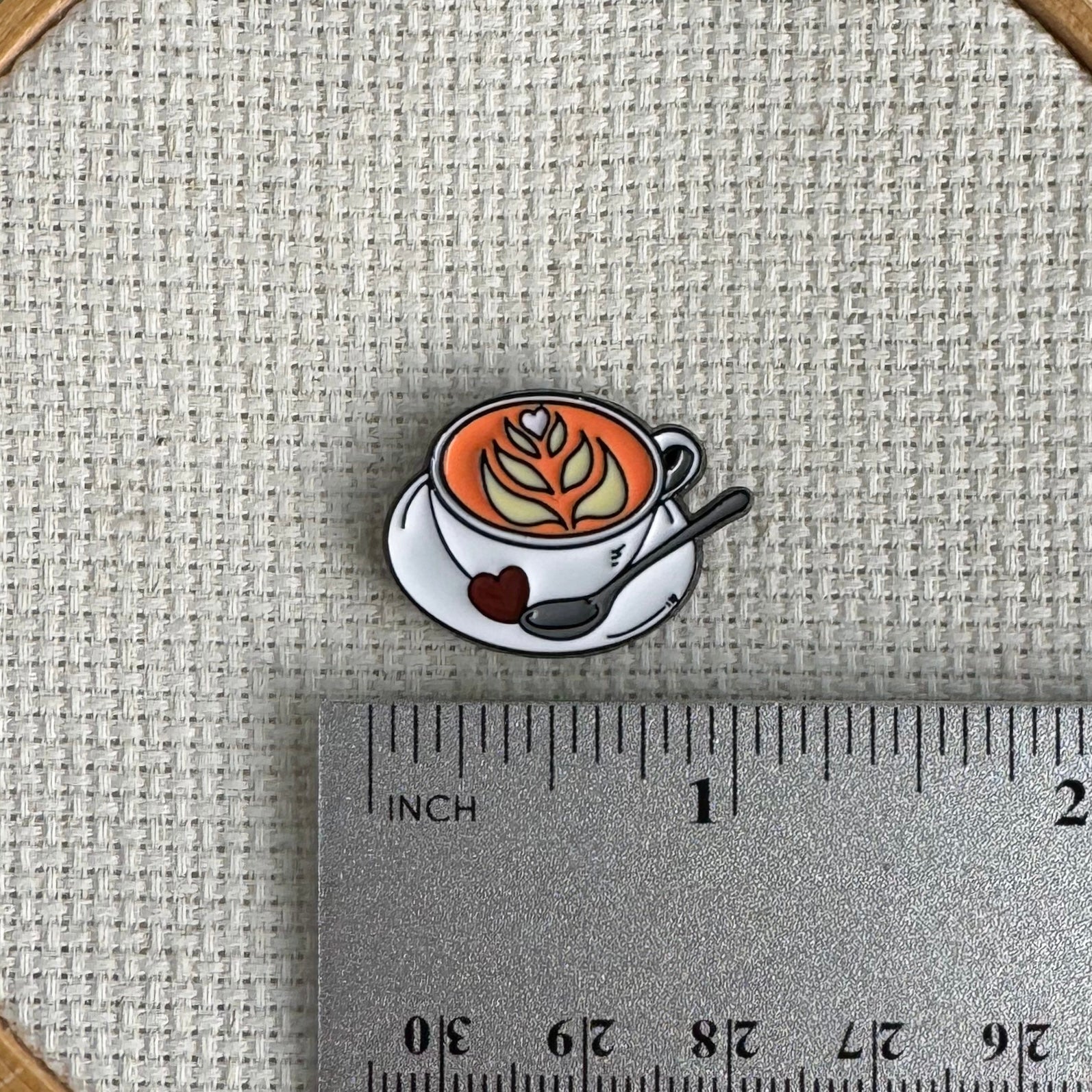Coffee Magnetic Magnetic Enamel Needle Minder