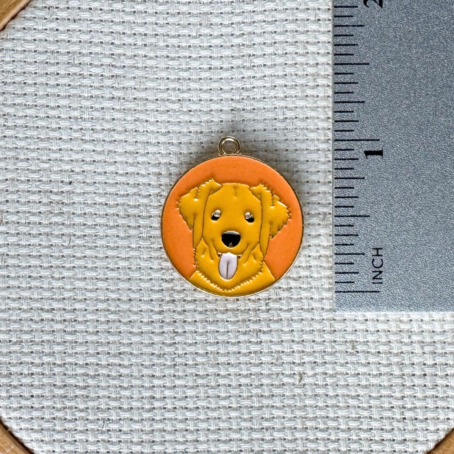 Dog Enamel Needle Minder