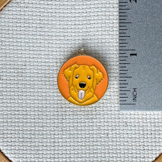Dog Enamel Needle Minder
