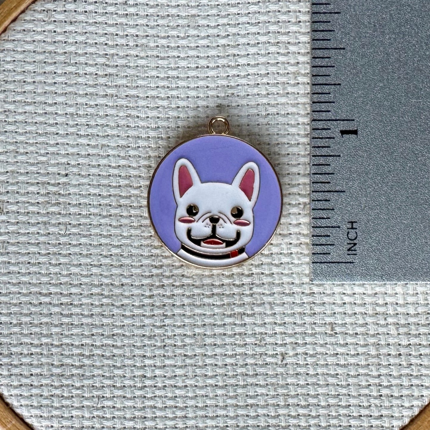 Dog Enamel Needle Minder