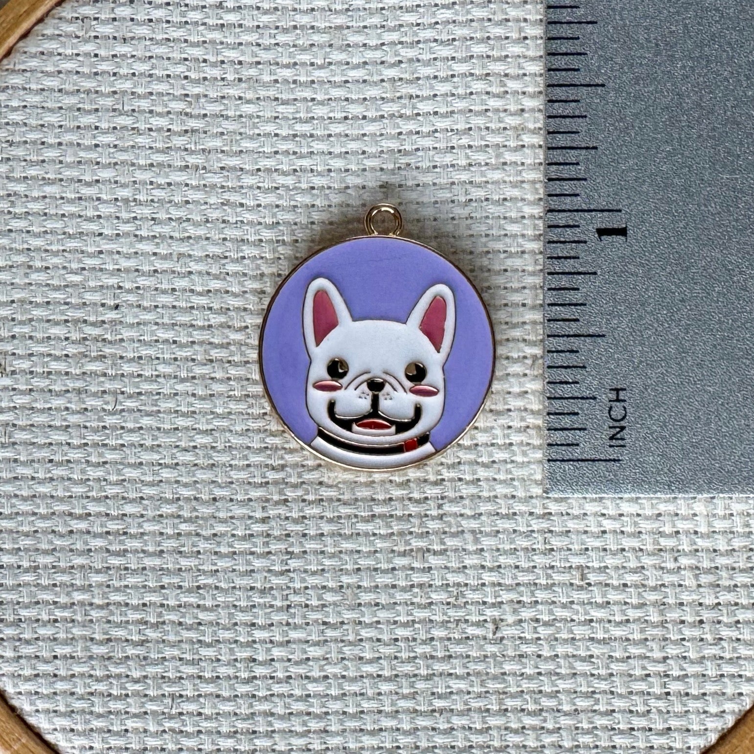 Dog Enamel Needle Minder