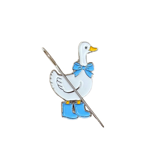 Duck with Blue Boots Needle Minder