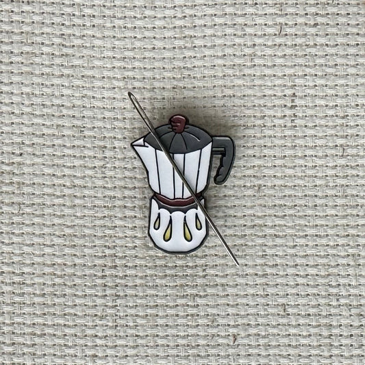 Espresso Coffee Pot Enamel Needle Minder