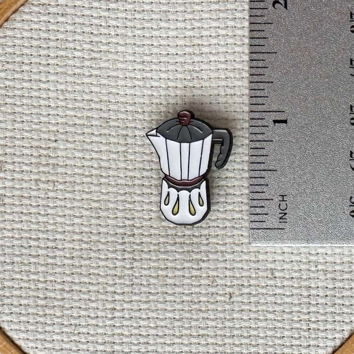 Espresso Coffee Pot Enamel Needle Minder