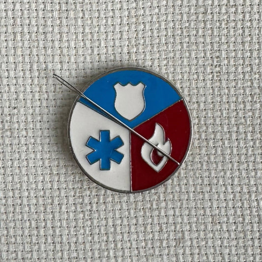 First Responder Magnetic Enamel Needle Minder