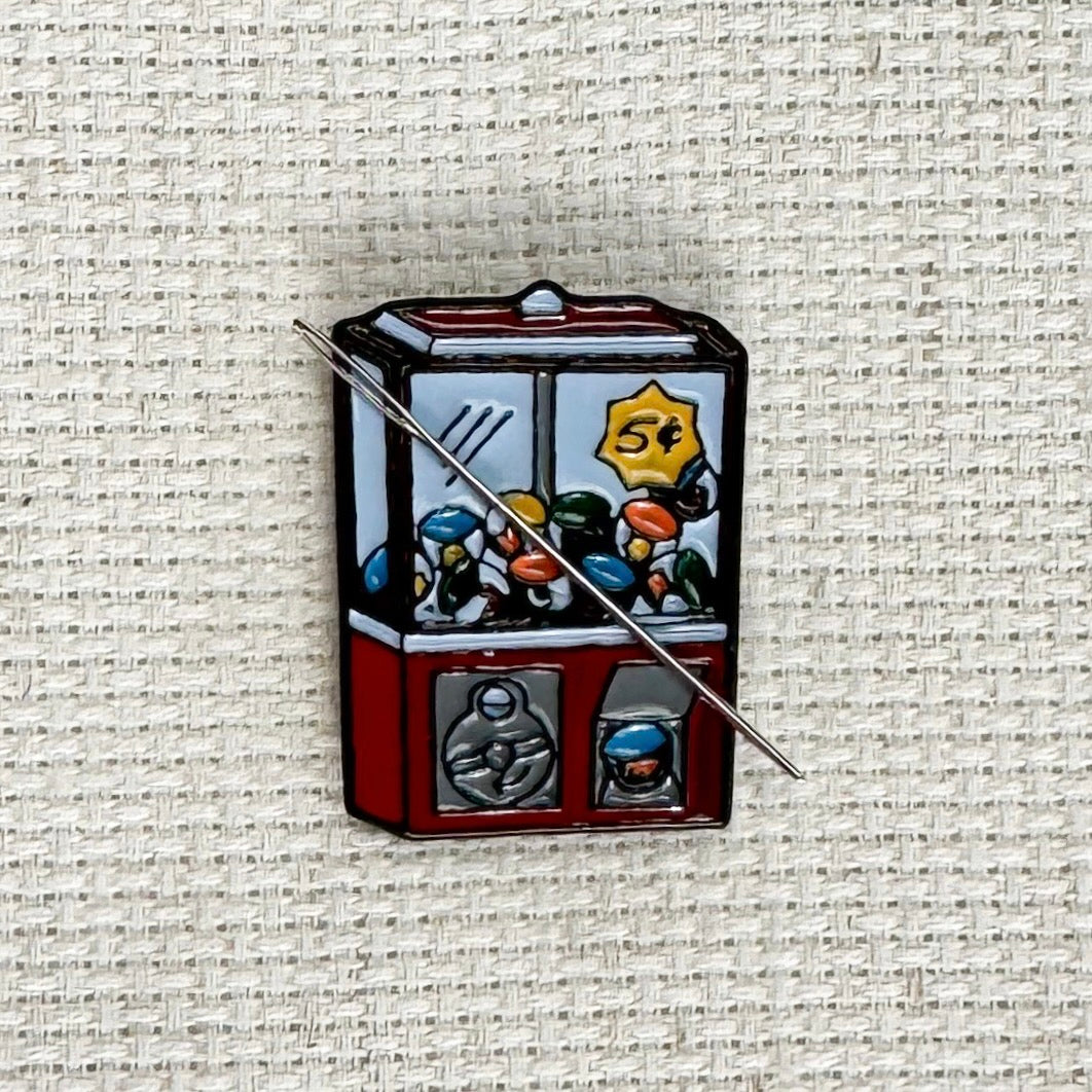 Gumball Machine Enamel Needle Minder