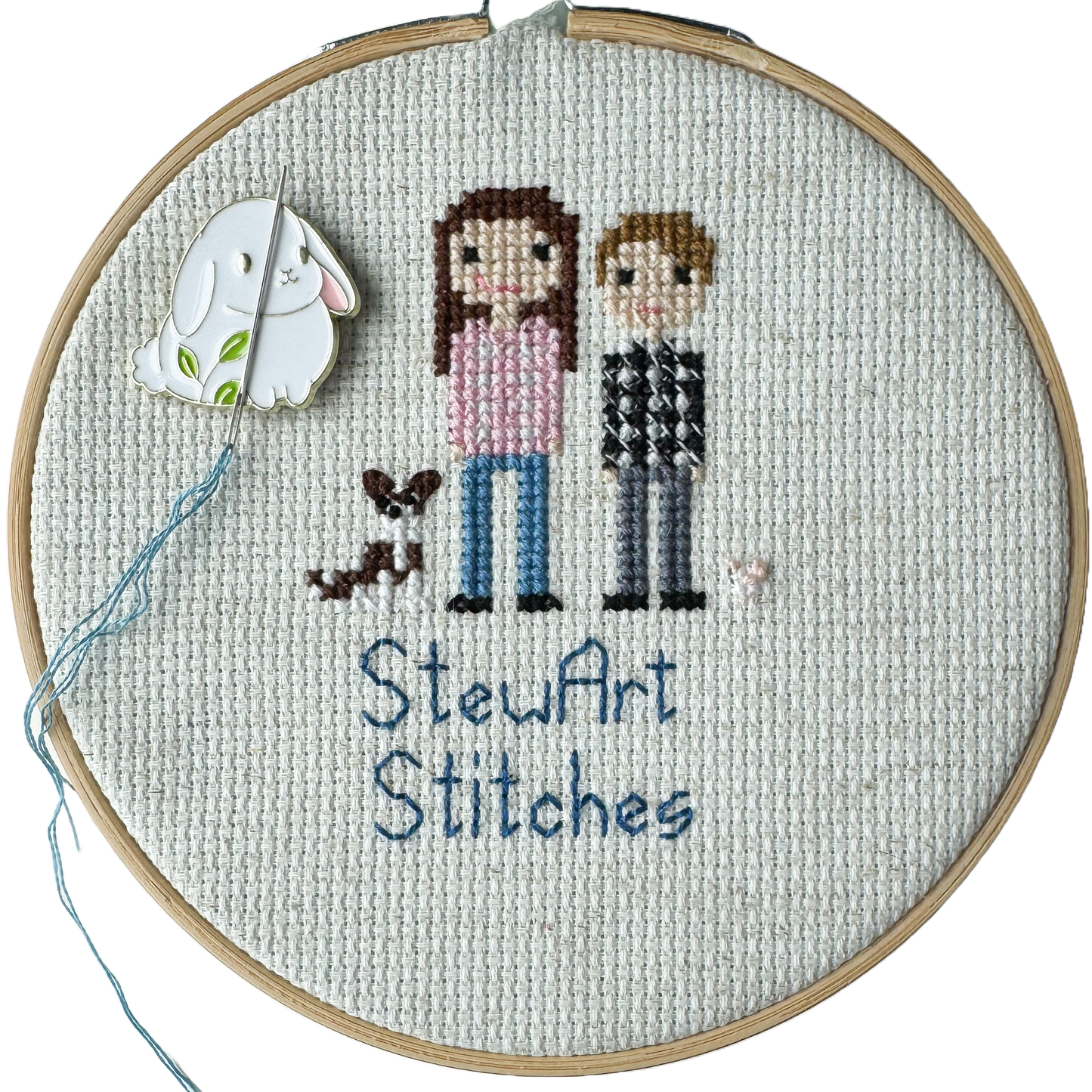 Bunny Rabbit Needle Minder 