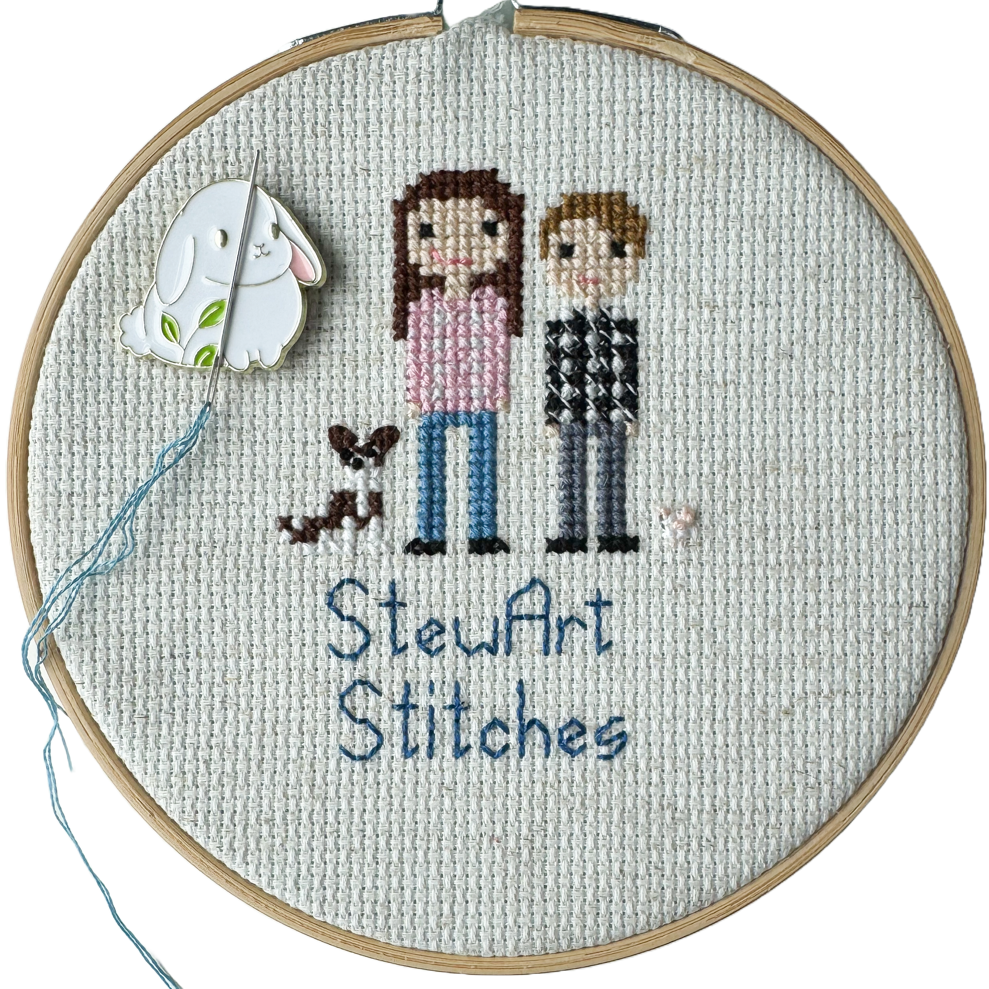 Bunny Rabbit Needle Minder 