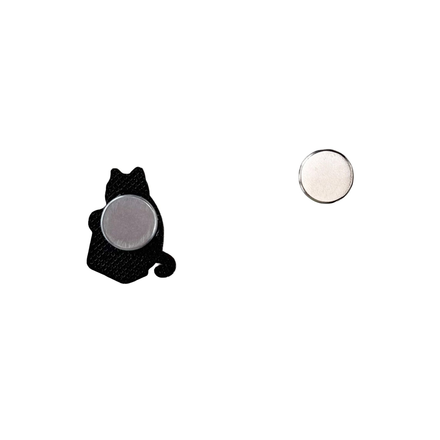 Black Cat Enamel Needle Minder
