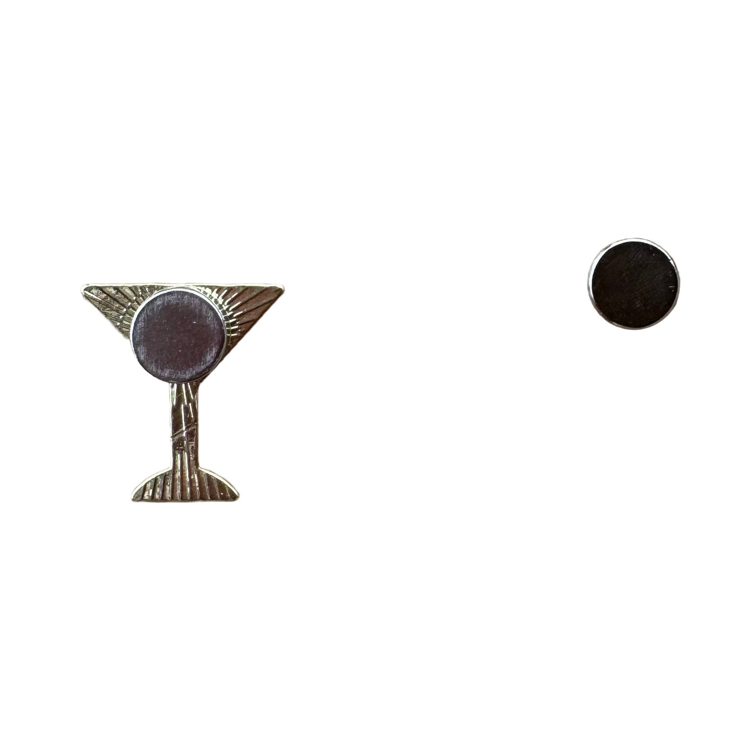Martini Cocktail Enamel Needle Minder