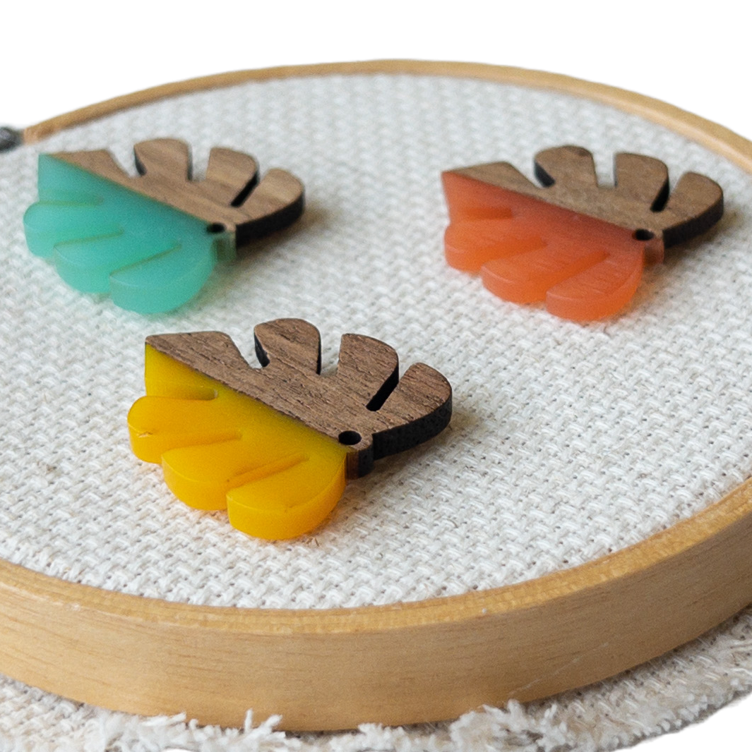 Leaf Needle Minders - set of 3