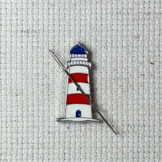 Lighthouse Enamel Needle Minder