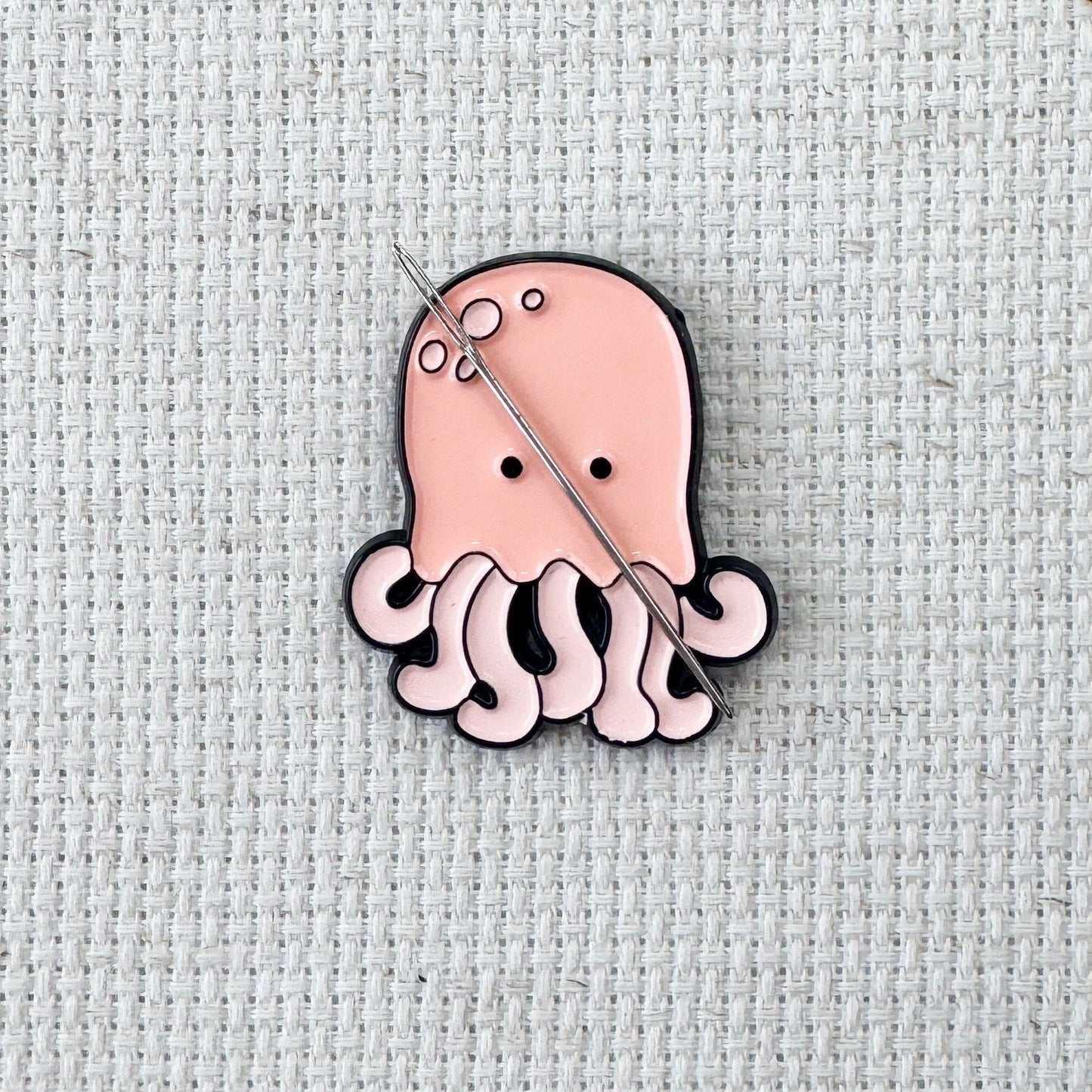 Octopus Enamel Needle Minder