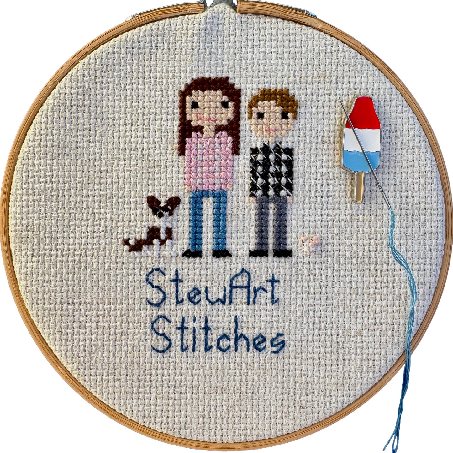 Popsicle Enamel Needle Minder
