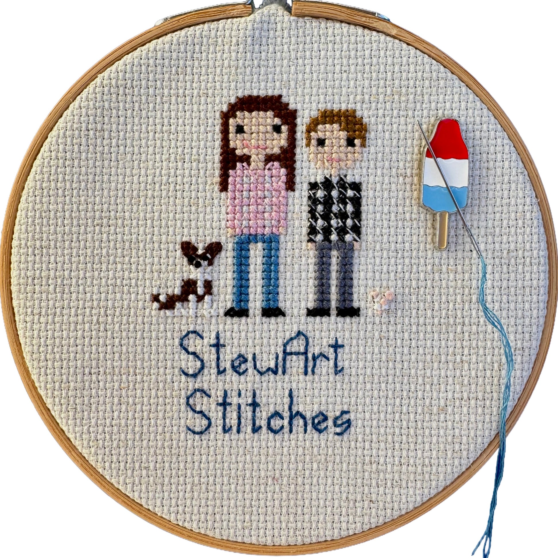 Popsicle Enamel Needle Minder