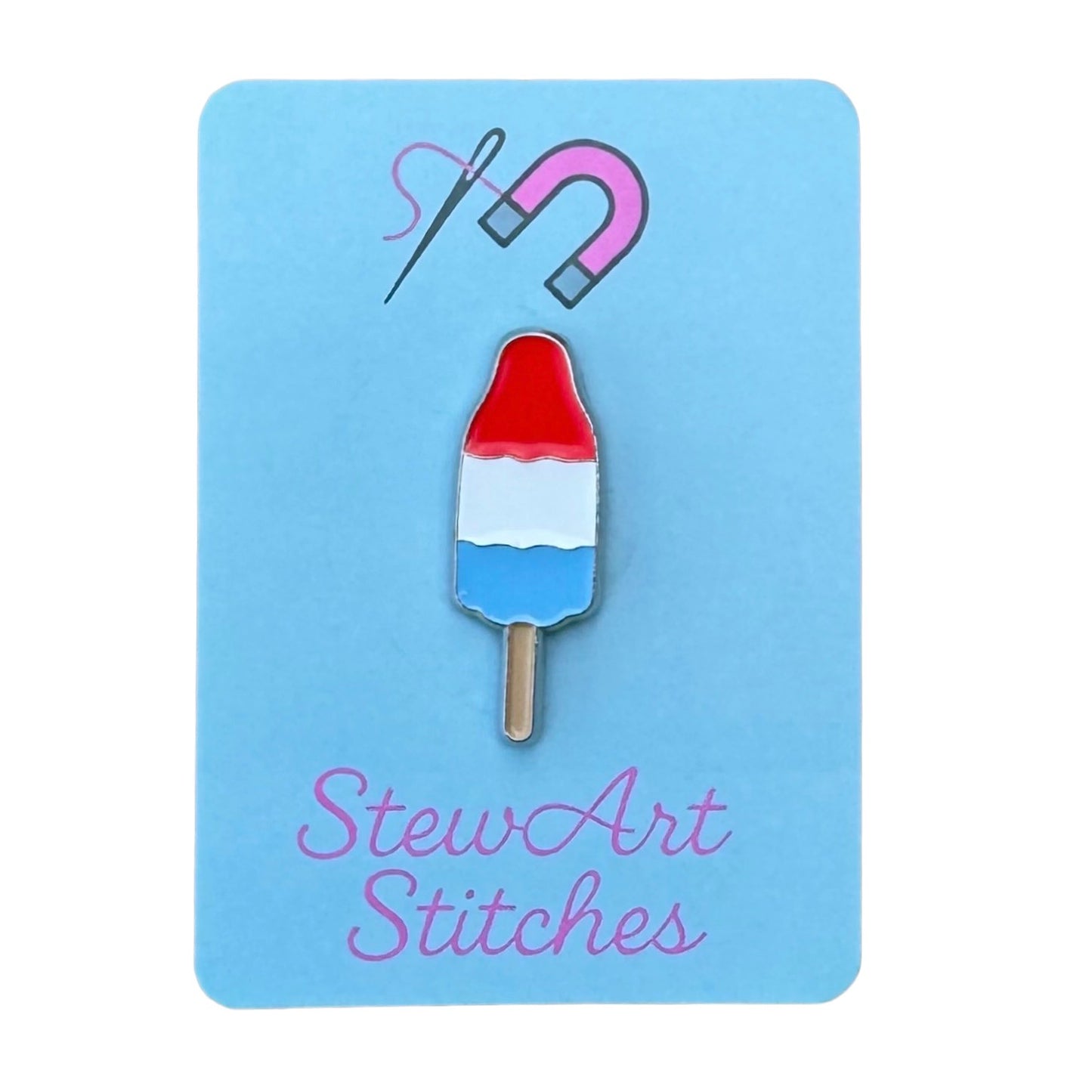 Popsicle Enamel Needle Minder