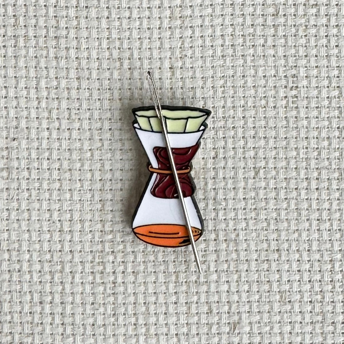Pour Over Coffee Magnetic Enamel Needle Minder