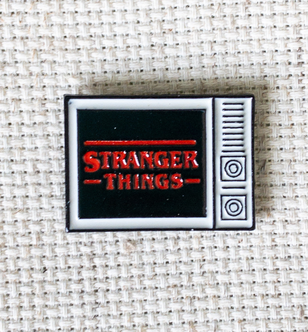 Stranger Things Enamel Needle Minder