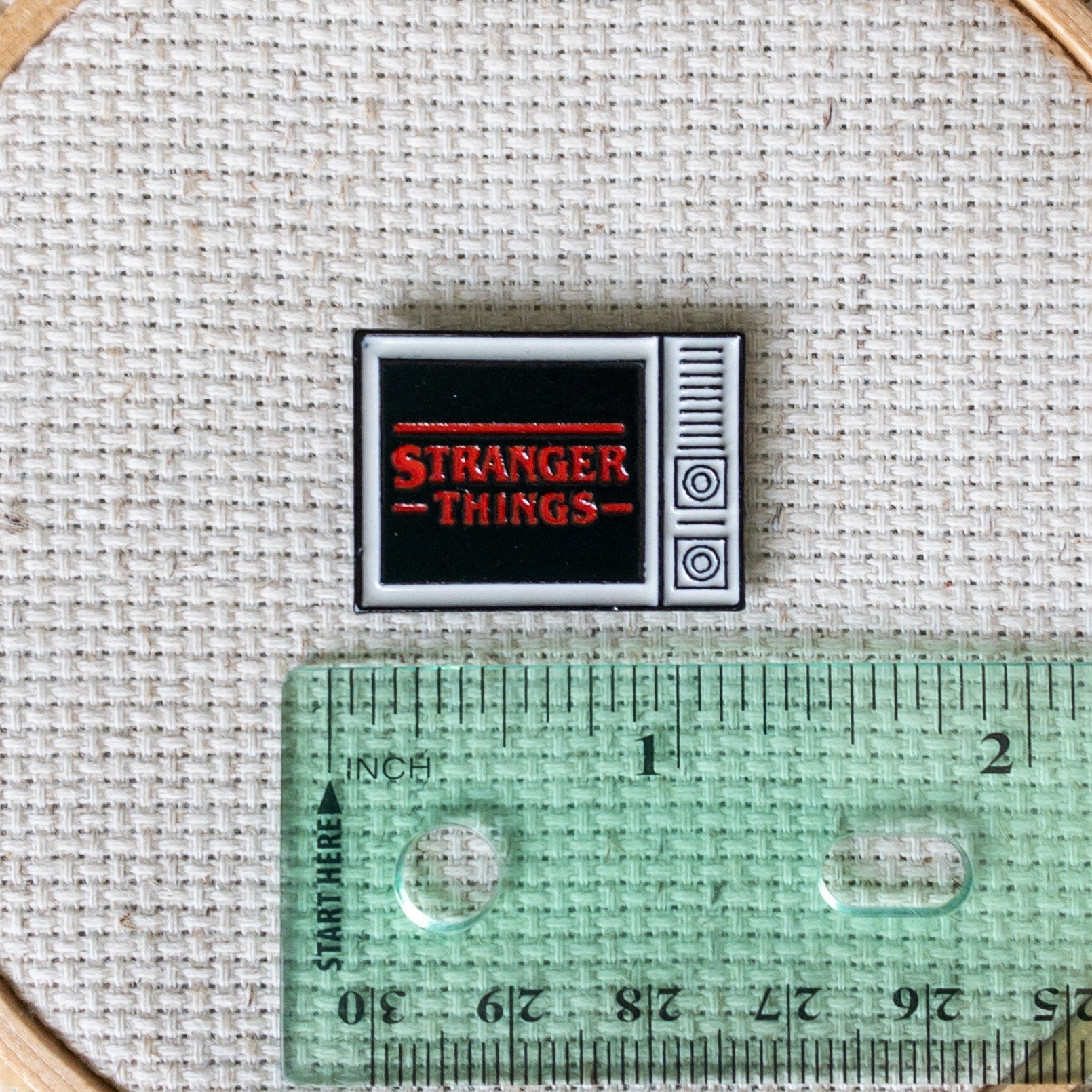 Stranger Things Enamel Needle Minder