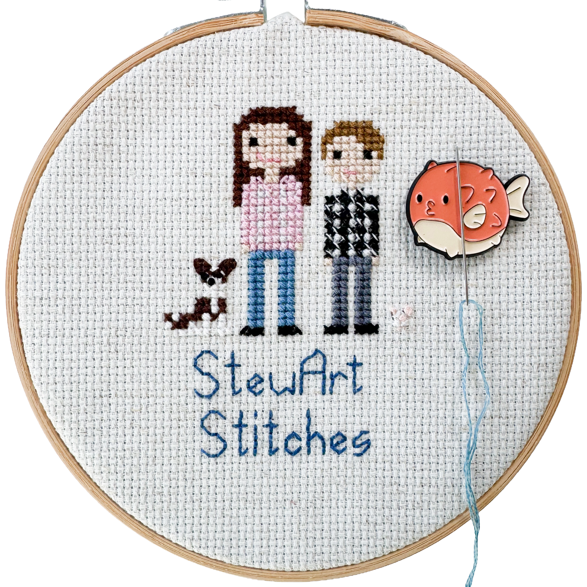 blow fish magnetic needle minder